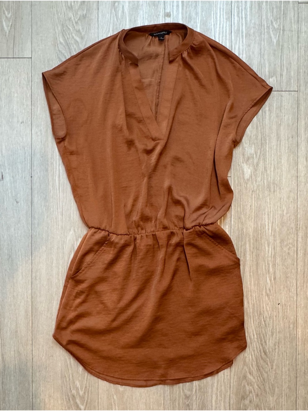 Banana Republic Rust Brown Mini Dress